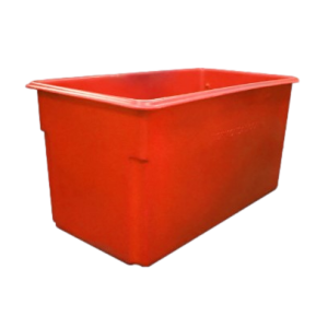 Plastic Tub Red