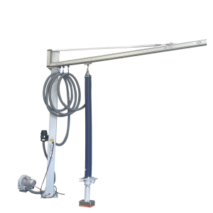 Jib Crane with vacuum lifter for tiles 65kg capacity