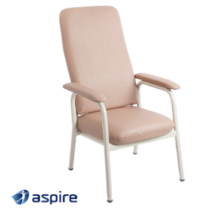 Aspire Waiting Room Chairs with a High Back