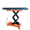 Double Scissor Lift Trolley with Conveyor Rollers 1