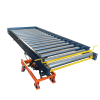 Scissor Lift Trolley with Conveyor Rollers 4